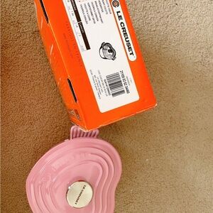 Le Creuset Pink Heart-Shaped Casserole Dish